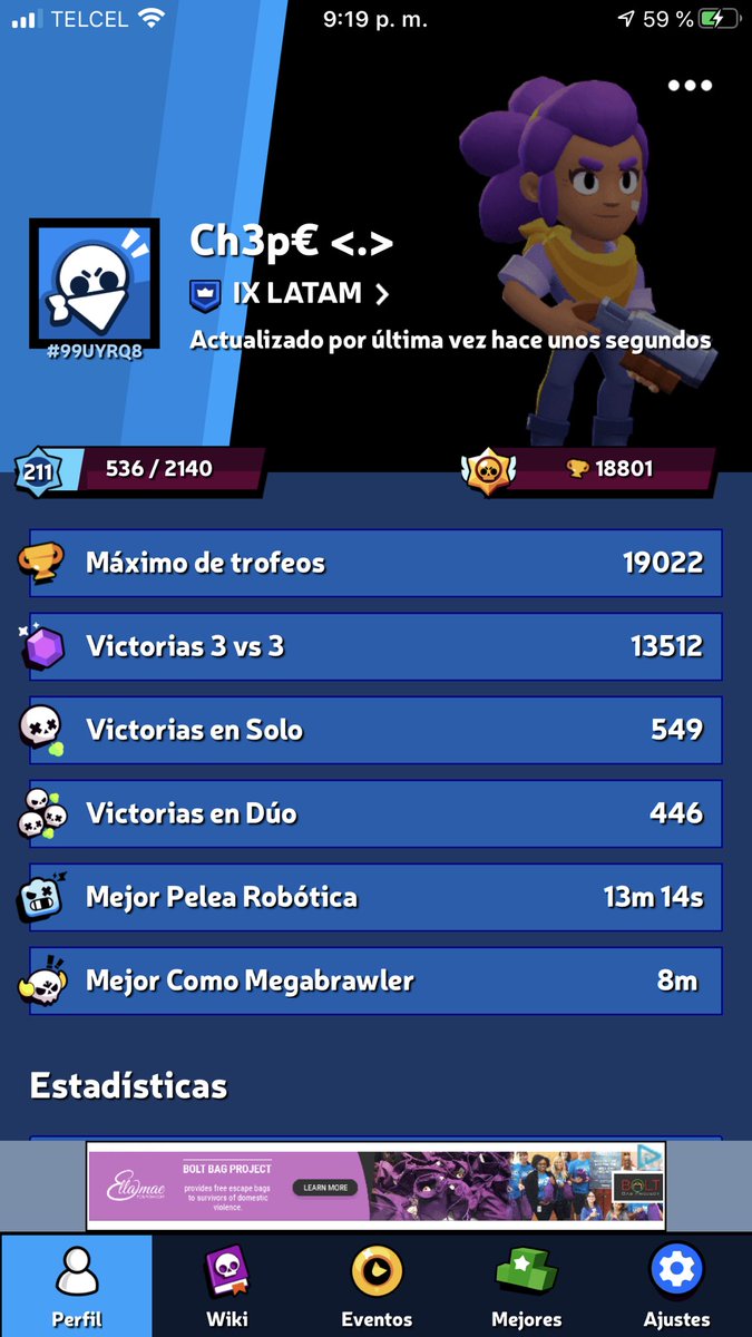 ChepeeBS's tweet image. Gracias a esta cuarentena regrese a BS y con ello las ganas de unirme a un club competitivo 

×18K Copas
×14K de 3vs3 (redondeó)
×Horario disponible 
×Experiencia suficiente en competitivo
×Mexicano

Rt y Mg se agradece,cualquier oferta al MD :v