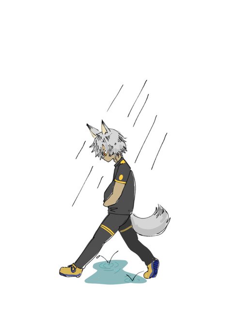 急な雨からルチウスを守っているジャック?
ぺしゃんこになった髪が見たかったんだ…
#ツイステファンアート 