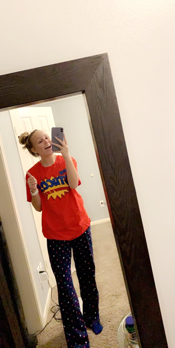 RPHS_StuCo's tweet photo. This is how stuco participates in virtual pajama day! How will you show your school spirit throughout the rest of the week? Upload your pics to instagram or twitter. #PantherSpirit20 #PantherWeek20 #PantherOnline20 #PantherLearning20 @RPHS_Panthers https://t.co/6XA9bn6V3s
