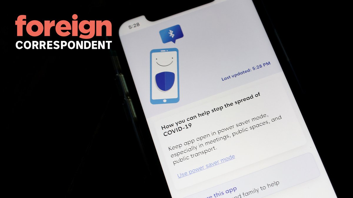 ForeignOfficial's tweet photo. Singapore's TraceTogether smartphone app logs a user's contact with other app users and can provide data on who they have come into contact with if they test positive to COVID-19. It's one of the country's contact tracing tools. #ForeignCorrespondent https://t.co/Gs2CD2cXGc
