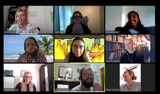 In2science's tweet photo. The In2science team working hard to prepare for the transition to online mentoring. Our commitment to supporting high school #STEM students in the coming months remains as strong as ever! 🤩 https://t.co/ztekYZoLV4