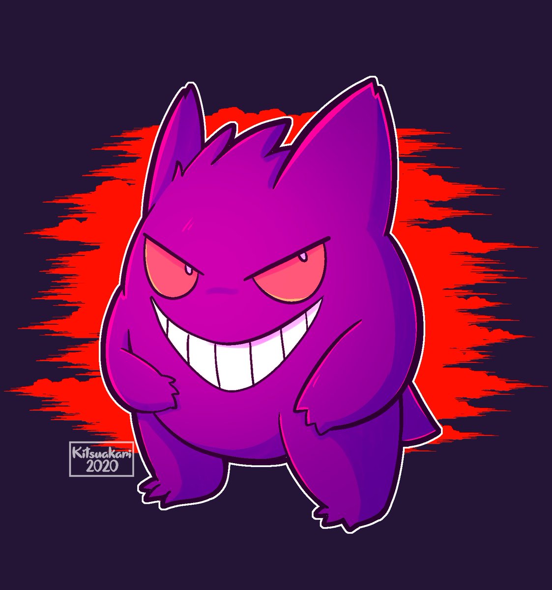 Blue Birb I Love Gengar He S Such A Cool Mon