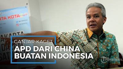 Ganjar Pranowo Kaget Lihat Kiriman Bantuan APD Dari China, Ternyata Buatan Indonesia!

loveindonesia.com/viral/en/news/…