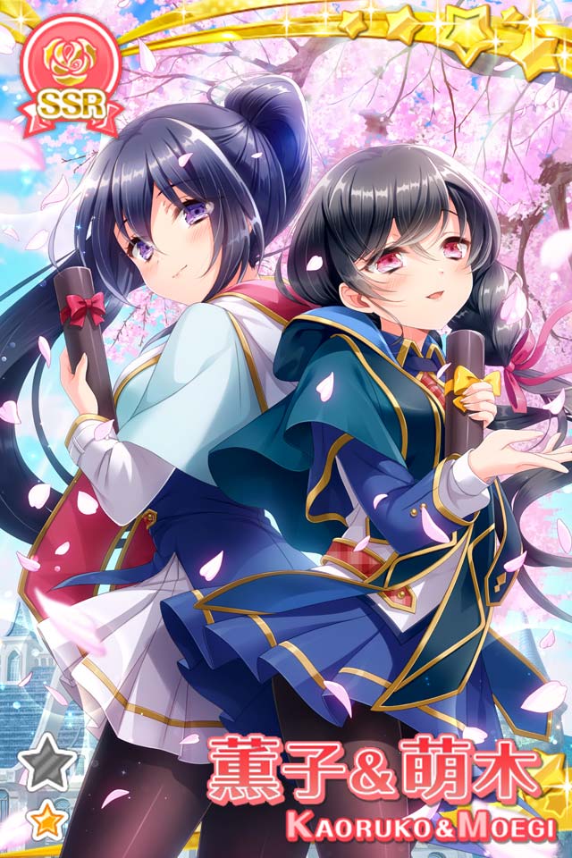 Twitter पर グリモアa 私立グリモワール魔法学園 新生徒登場 Ssr 卒業 薫子 萌木 のご紹介 Cvは伊藤 静さんと茅野 愛衣さんです グリモア グリモアa