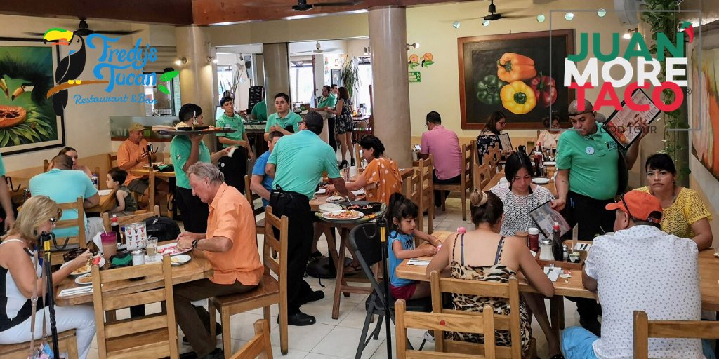 FredysTucan's tweet photo. Sure we can wait, see you soon!

#StaySafe 
#PuertoVallarta 
#HappyFriday https://t.co/RoA7SzH06V