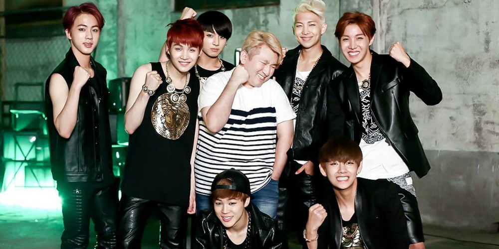 BeThemStars07's tweet photo. So this is Hitman Bang, the genius who put these seven boys together. Already memorizing their names! I stan!!! 💜 Does anyone know their twitter handle????

#BTSdebut 
#DebutWithBTS https://t.co/VYe5Ky3yC7
