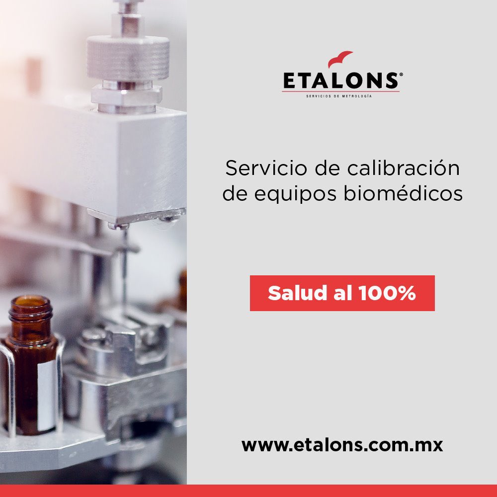 EtalonsMx's tweet photo. La salud es primero. Contamos con técnicos especializados en calibración de equipo biomédico. https://t.co/PFF2gfkqZg