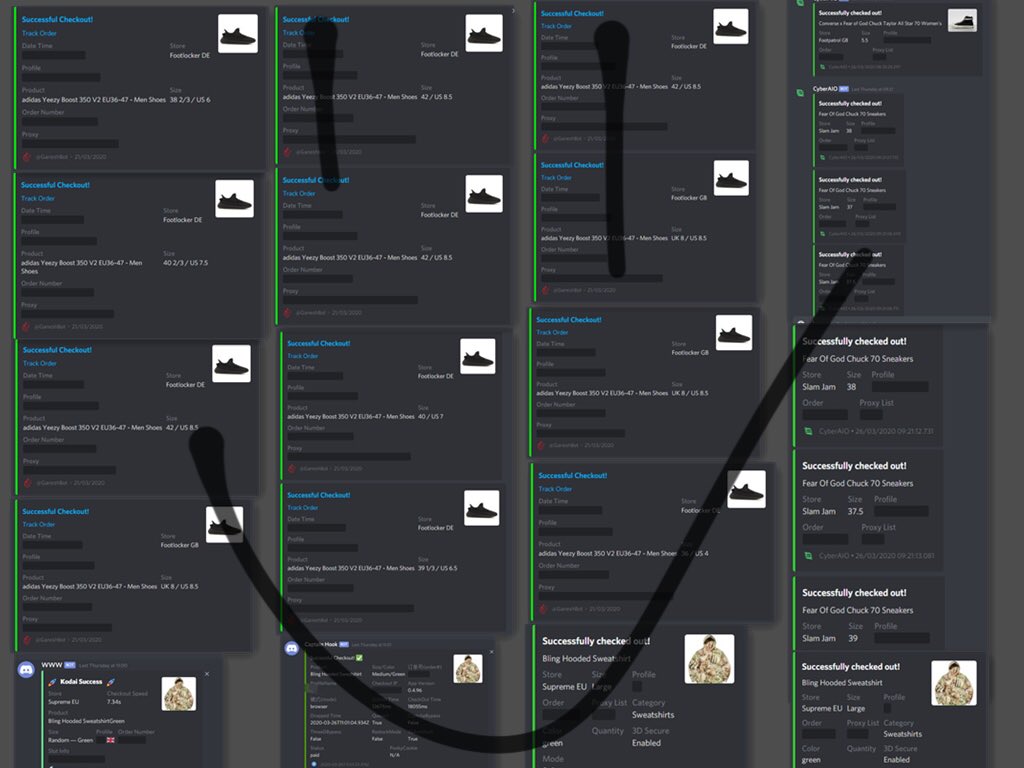 🧱Brick Collector

🐯<a href="/HalockerFamily/">Halocker</a> 

🤖️ <a href="/Cybersole/">Cybersole</a> @cyberaiosuccess <a href="/GhostAIO/">Ghost</a> <a href="/Splashforcebot/">Splashforce</a> <a href="/KodaiAIO/">Kodai</a> <a href="/KodaiSuccess/">Kodai SUCCESS.</a> <a href="/GaneshBot/">GaneshBot</a> <a href="/MEKRobotics/">MEKAIO</a> 

🍽<a href="/TheOilEdu/">TheOilEdu</a> <a href="/notify/">Notify</a> 

🌍<a href="/TheResiGame/">RESIGAME</a> <a href="/BlankProxies/">Blank Proxies</a> <a href="/CocaProxies/">CocaProxies</a> 

👬@sunnyhan0915 <a href="/YuanjiaWu/">Richard Wu</a> <a href="/madfffox/">madfox</a> <a href="/Brucee_Chen/">BruceChen</a>