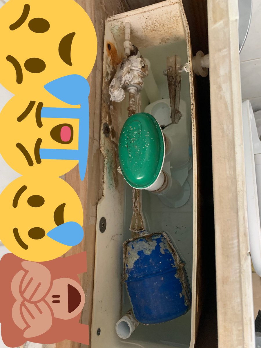 Andy_J_Mayar's tweet photo. @vivasanitary It’s about 18 years old and counting..... 
#help
#outwiththeoldinwiththeblue https://t.co/lRdQuHexdF