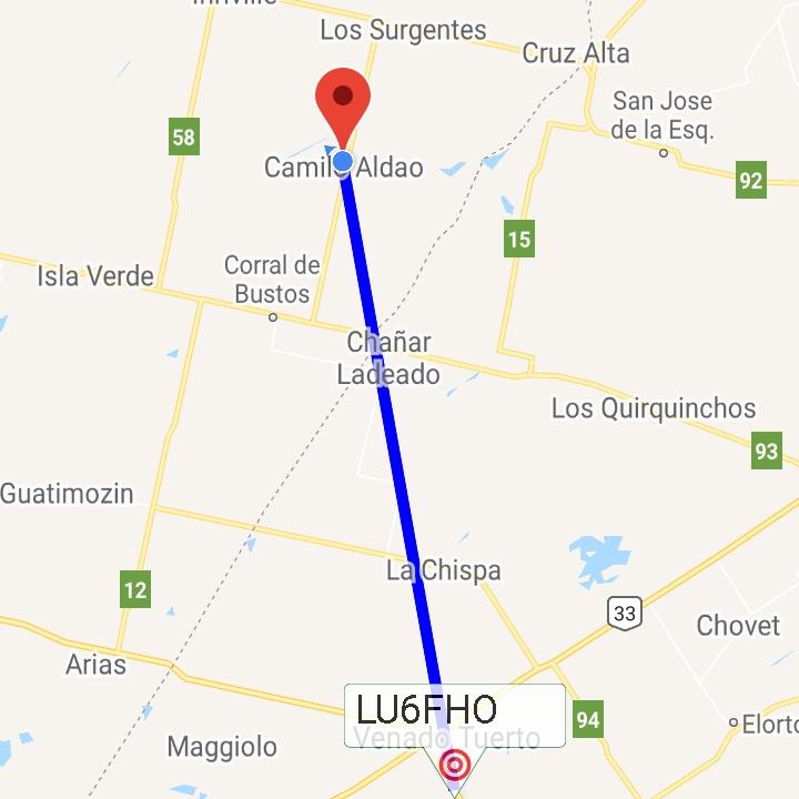 LU3HAU's tweet photo. 00:31hs Arg #Qso con LU6FHO Diego desde Venado Tuerto Sta Fe a través del #Satélite #AO91 #FOX1B.
#CqSatelite #Radioaficionados #RTX #UV3RMKII Dipolo de media Onda #VHF 2 Watts #LU3HAU 🛰️ https://t.co/SENkulQY2n