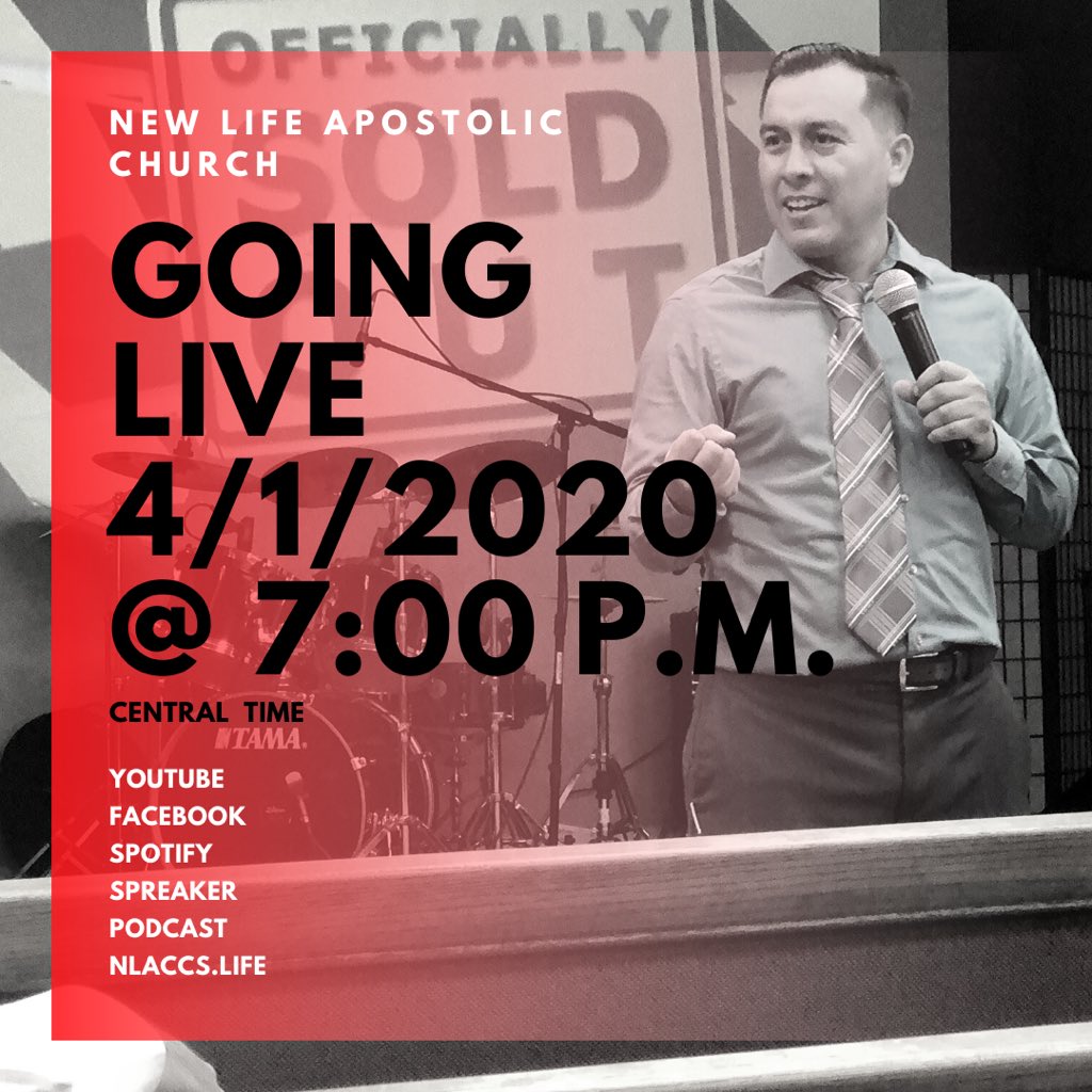SraLuna5's tweet photo. My husband! Doing big things to spread the love ❤️ of #Jesus on #april1st We’ll be going #live for the first time! Whoa! https://t.co/G1SGuzyDmH