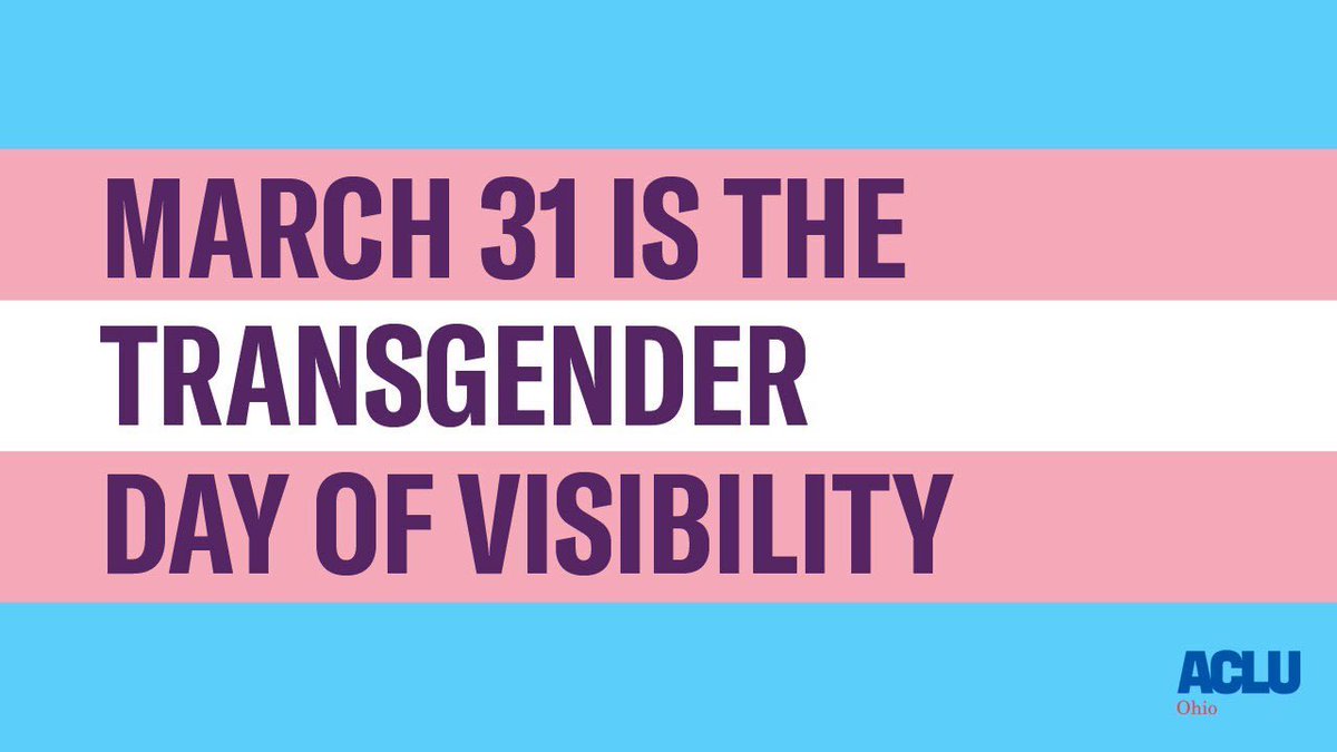 Today I’m showing my support to  #InternationalTransgenderDayofVisibility (TDOV) - an annual event dedicated to celebrating  #transgender people & raising awareness of discrimination faced by this part of our community whilst also celebrating their contributions to society .