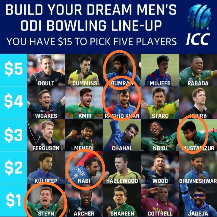 POLAHARSHA's tweet photo. @icc
@Jaspritbumrah93
@rashidkhan_19
@SunRisers
@mipaltan
@RCBTweets
My team: https://t.co/JfWN15Ip2h