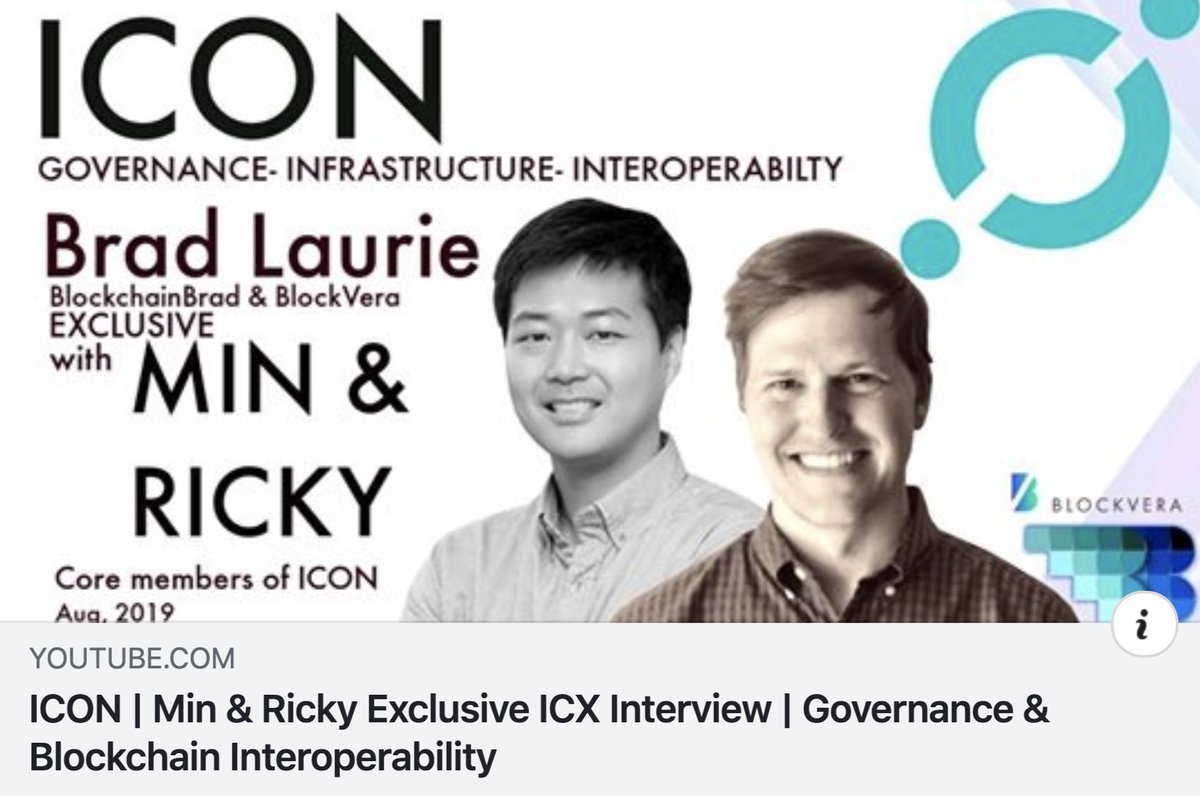 Thank u P-REPs #ICONists collaborating + working together 2 grow #ICONProject 🙌🤩💪 

Here's blast from (recent) past <a href="/Brad_Laurie/">Brad Laurie</a> interview @RickyLeeDodds <a href="/minhokim/">Min 🥤</a> we are happy 2 share w/ followers on FB w/ recent <a href="/iconplus/">JT Enterprises</a> good news:
👇
facebook.com/10251780134358…

Keep #BUIDL 😊