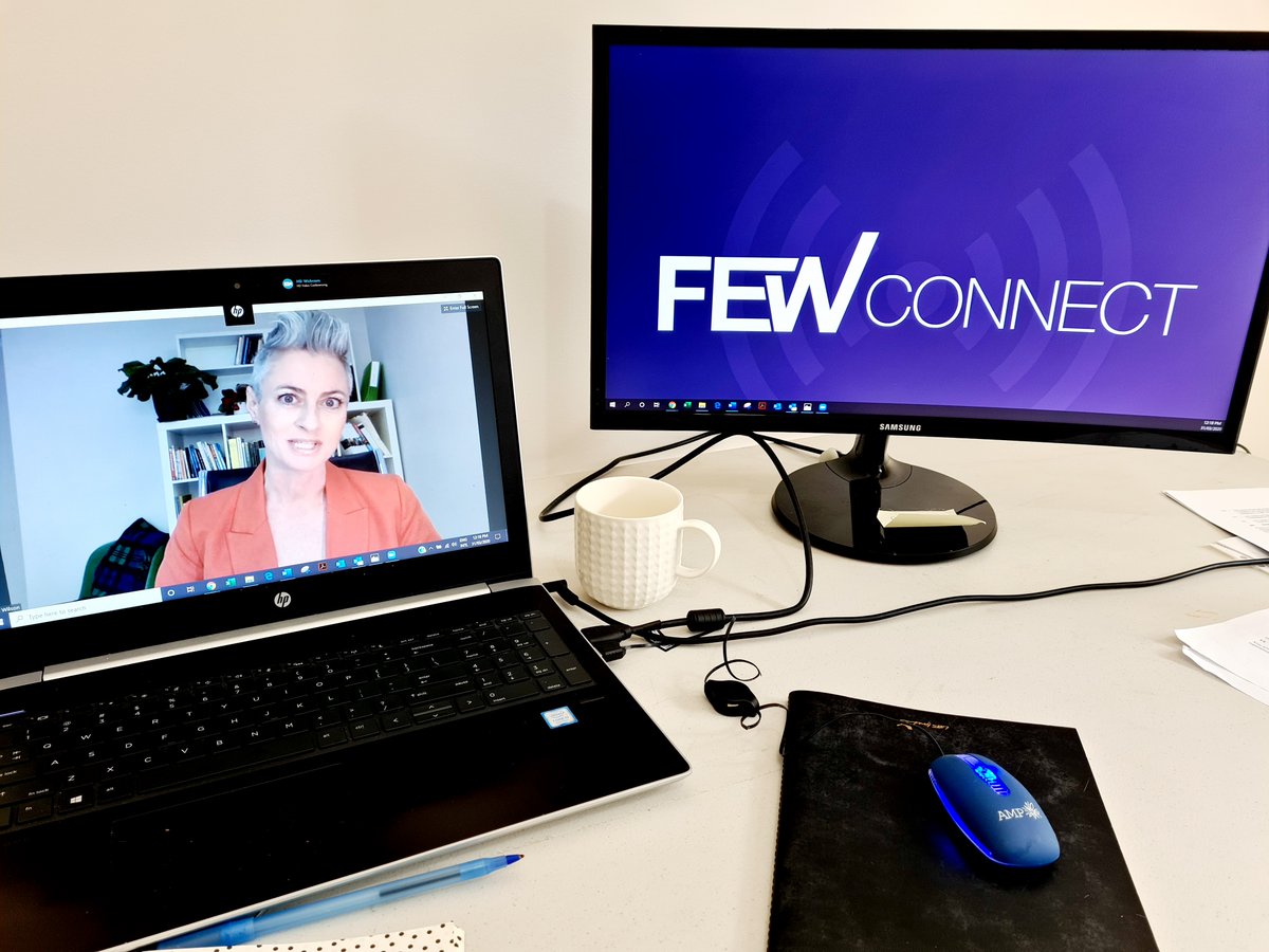 few_au's tweet photo. What a great FEWConnect session we had today spoking about Mindset, Resilience and Mental Health. Thanks Sally Wilson for sharing some tips and we’ve got fun at the top of our to-do list now! Tomorrow:Kids, Chaos and Working from Home with Kate Christie. https://t.co/LDLoKoHRNW https://t.co/8ibwhjSVEq