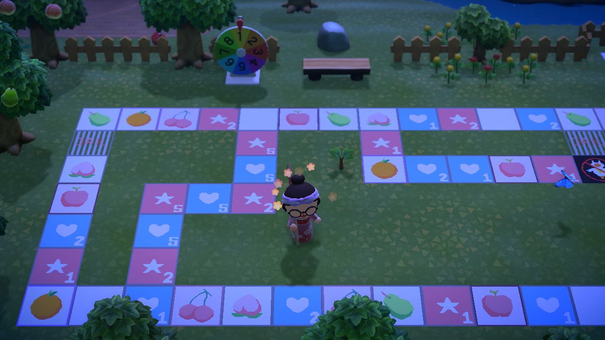 jkirstyn's tweet photo. i finally got to show off what ive been working on the past 2 days!! huge ty to @bearyclairy1 for the inspo (she's making one too!) #ACNH https://t.co/RvCEVviaFd