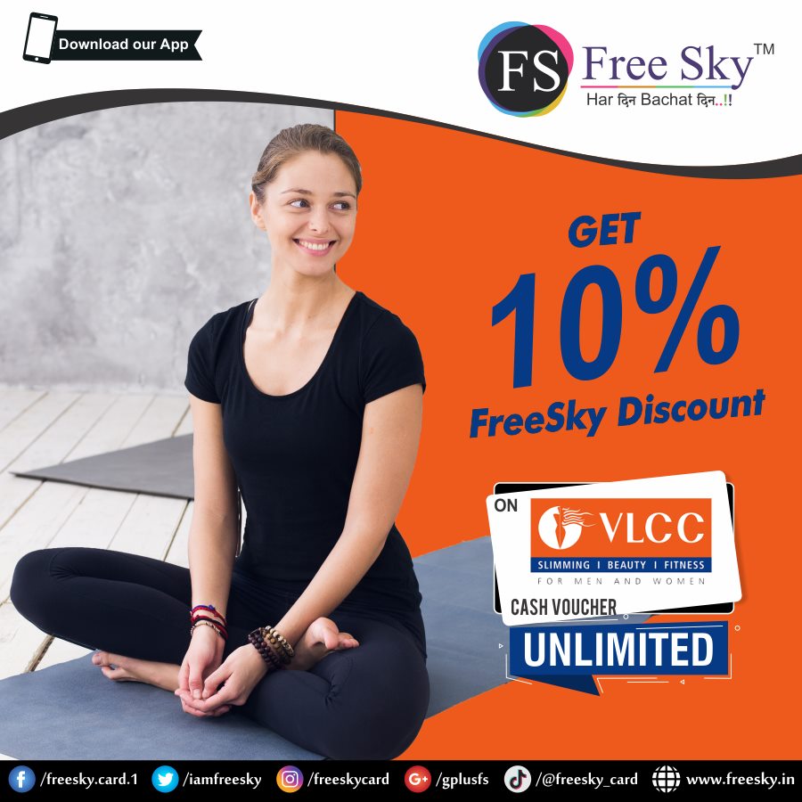 iamfreesky's tweet photo. VLCC: Transforming Lives..!!
Get 10% FreeSky Discount On VLCC Cash Voucher (UNLIMITED)..

Want The Card, Then Kindly CALL on 9662496461

#FreeSky #discount #Offers #voucher #cash #cashvoucher #vlcc #makeup #beauty #bridalmakeup #bodypolishing #bleach #hairglobal #salon #lifestyle https://t.co/KwzBCWHsEY