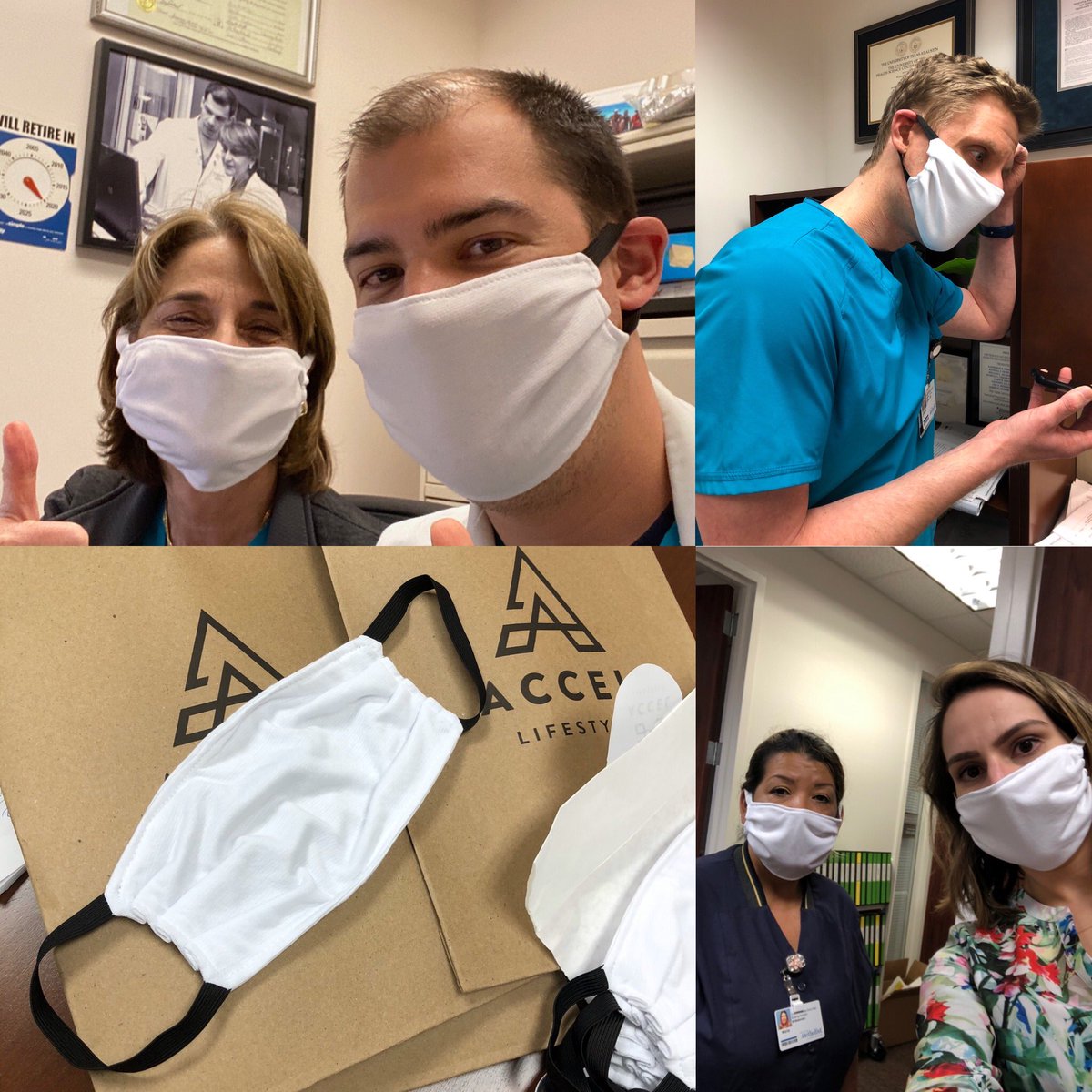 Thank you <a href="/HoustonTX/">City of Houston</a> based <a href="/accel_lifestyle/">Accel Lifestyle</a> <a href="/MeganEddings1/">Megan Eddings</a> for supporting #Houston HCW <a href="/MethodistHosp/">Houston Methodist</a> with RELIABLE PPE! @drgrimey <a href="/SIDPharm/">SIDP</a> <a href="/SylvesterTurner/">Sylvester Turner</a> <a href="/HoustonChron/">Houston Chronicle</a> #COVID19