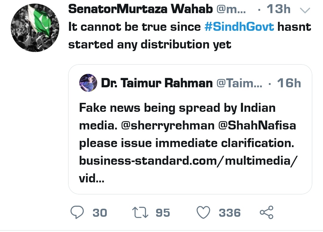kar_check's tweet photo. #FactCheck @murtazawahab1 denied the report of
https://t.co/XrrNSxqzWB https://t.co/F9GonFWmlN