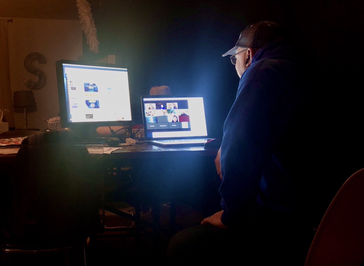 shareski's tweet photo. Nothing like a midnight webinar for the good folks in Guam. #gdoe #plpnetwork @PLPNetwork https://t.co/2BKwUFBZbb