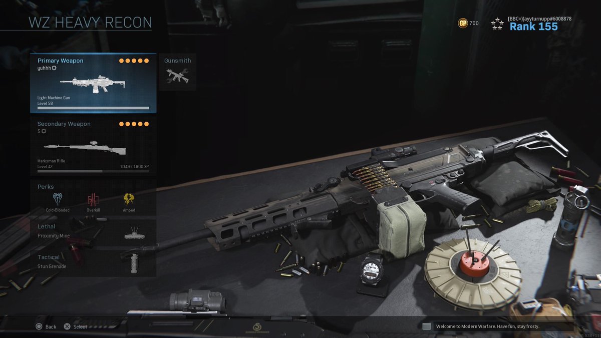 Ayyturnupp's tweet photo. Try this Loadout!
#warzone #callofduty #callofdutymodernwarfare #callofdutywarzone #loadout #loadoutdisplay #activision #m91 #ebr #twitch #twitchstreamer https://t.co/vMDewq2cTS