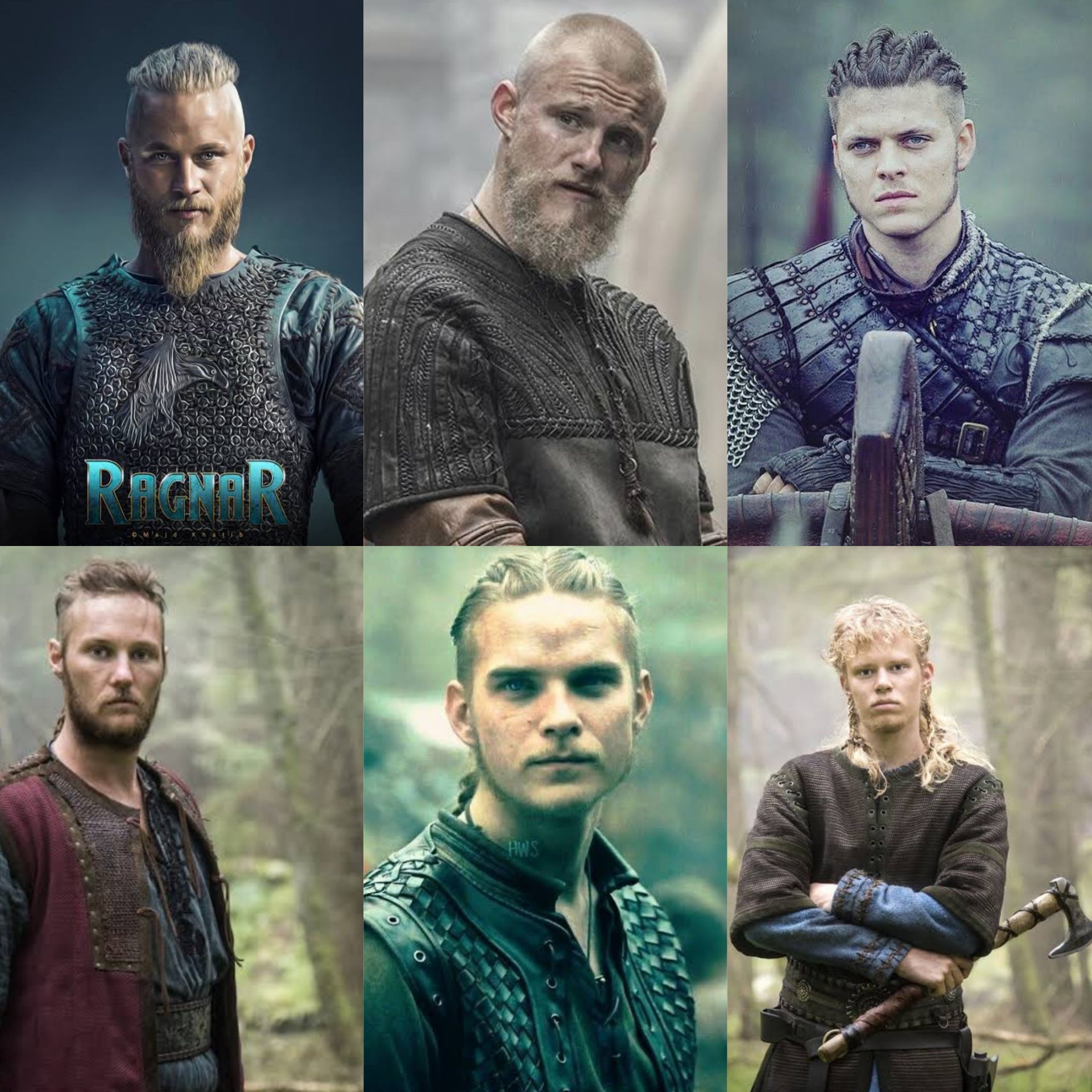 No Spoilers] Ragnar Lothbrok, Björn Ironside and Ivar the Boneless