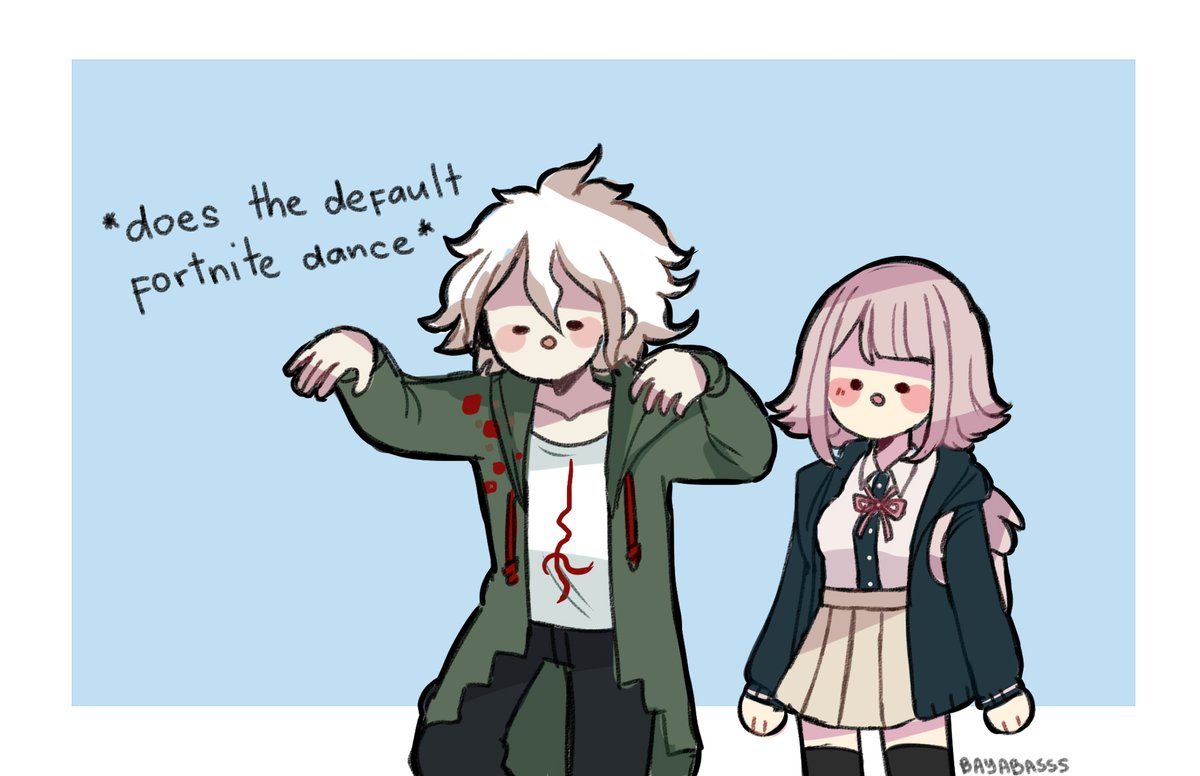 danganronpa comic i made a year ago 