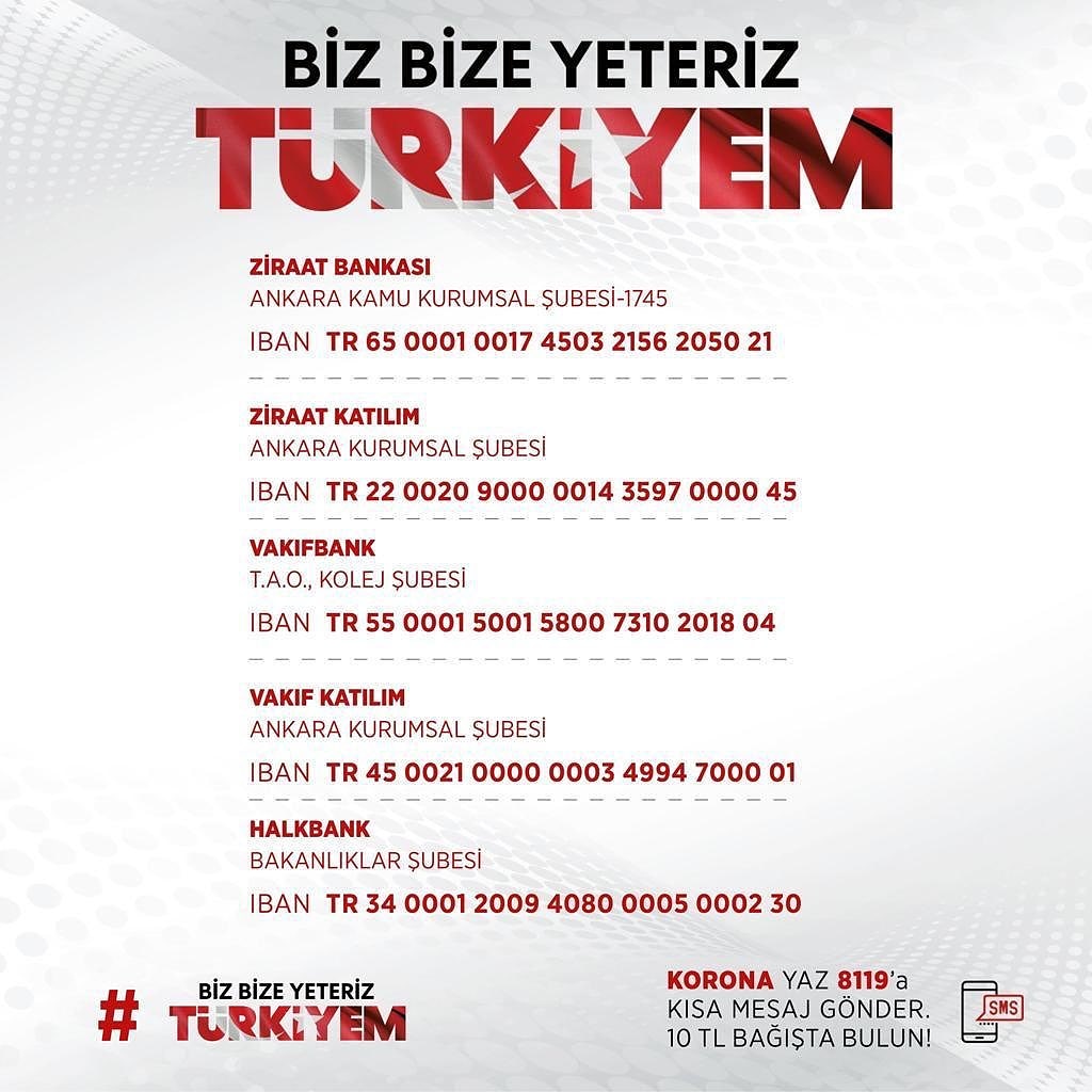 #bizbizeyeterizturkiyem