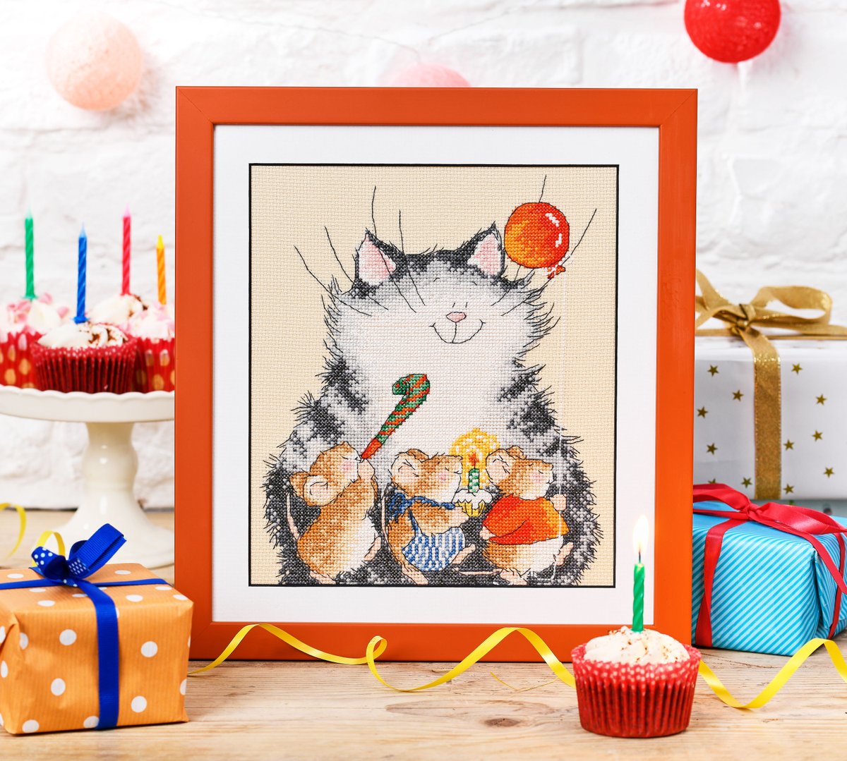 Margaret Sherry's party pals makes for a great stay-home-and-stitch project while we're all staying safe (and keeping others safe) indoors. You'll find the chart inside our current issue, 267, which can be ordered from magsdirect.co.uk or downloaded in our app xx