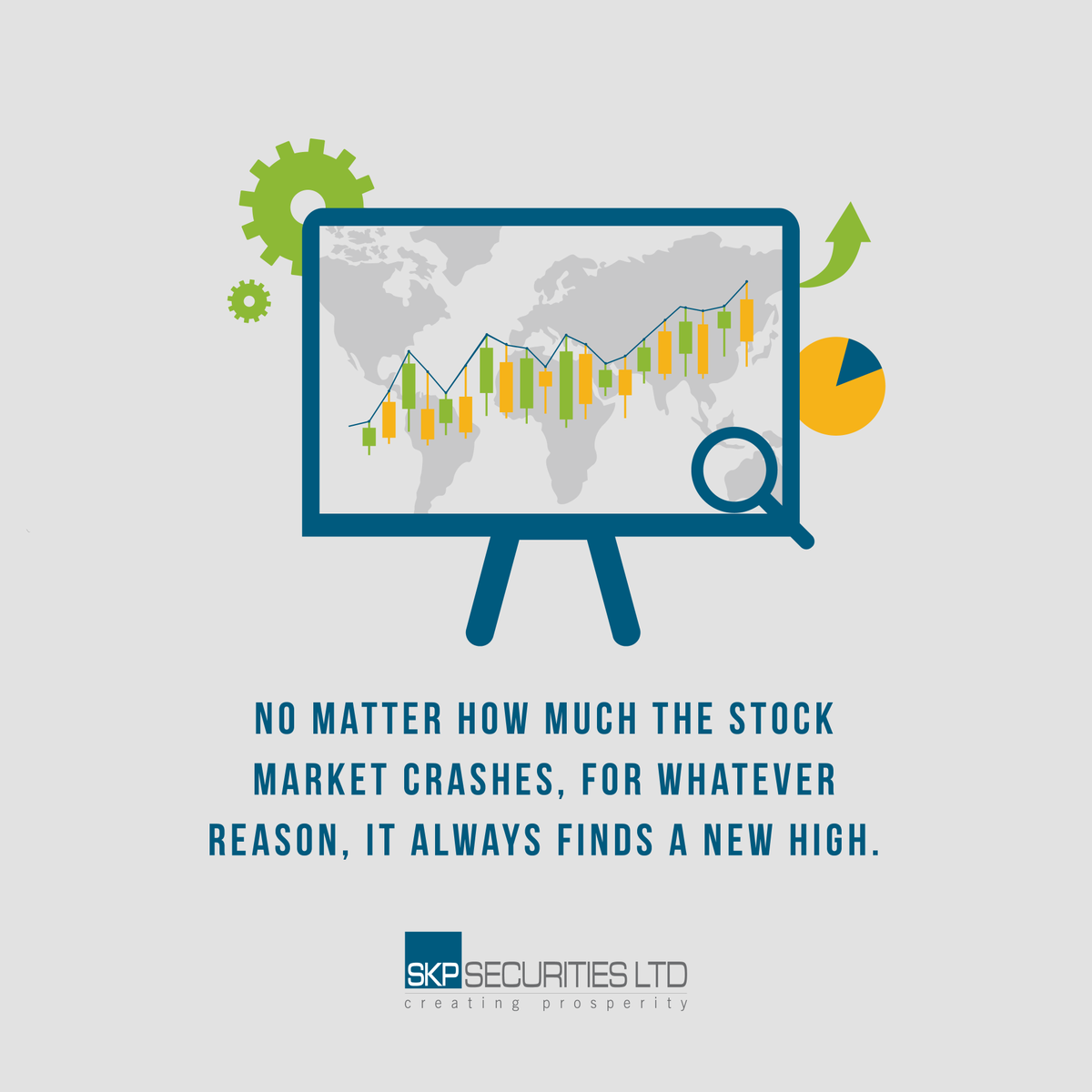 skpsecurities's tweet photo. During the Global Financial Crisis of 2008, market crashed almost 2/3rds. Still, within 18 months, it scaled a new peak.

#SKPSecuritiesLtd https://t.co/kIt8WwMAcP