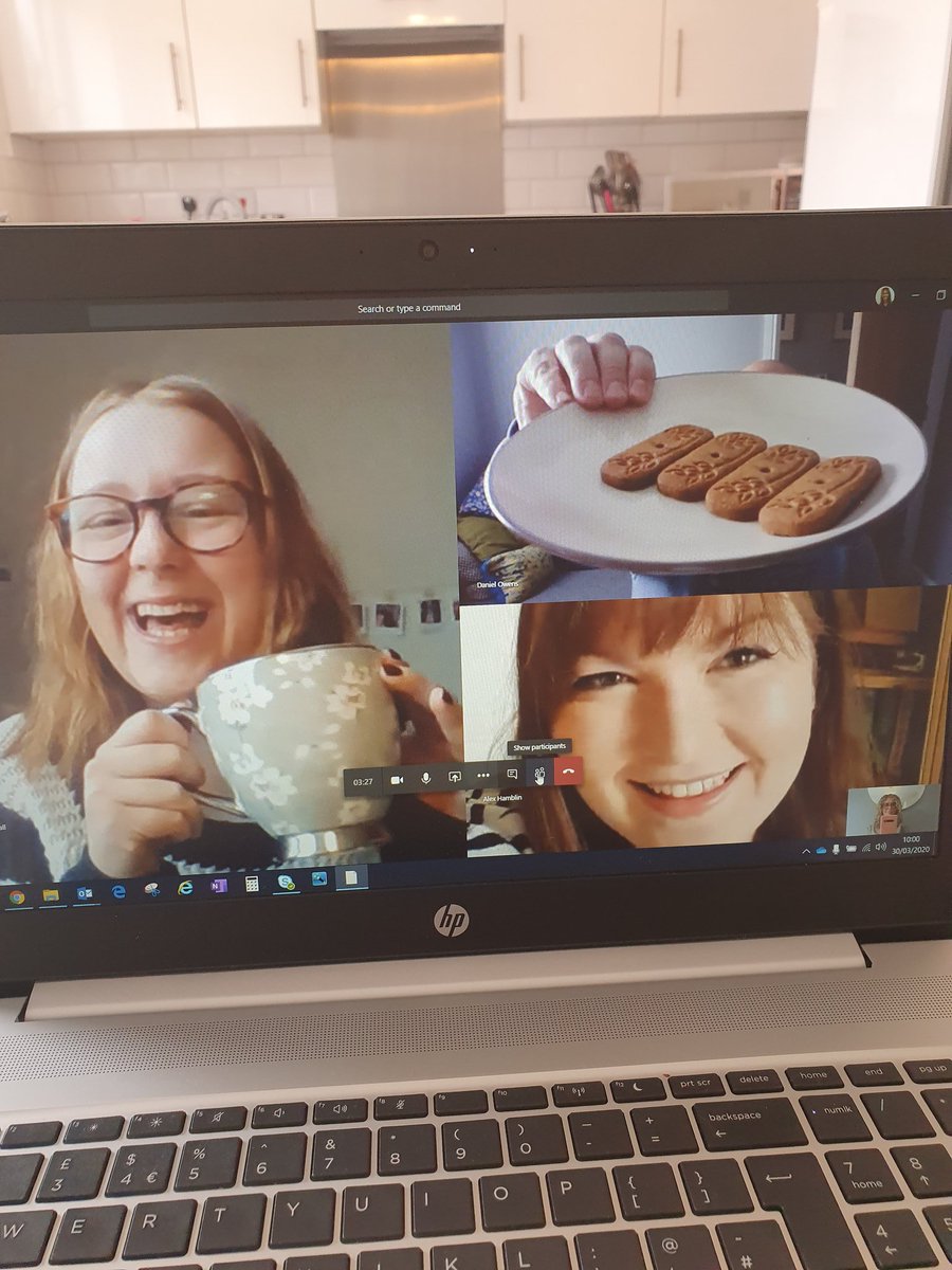 Biscuit anyone? So pleased to work with such amazing people <a href="/NorthamptonColl/">ɴᴏʀᴛʜᴀᴍᴘᴛᴏɴ ᴄᴏʟʟᴇɢᴇ</a> during these unprecedented times (yes, I've said it again!) #COVID19 #workingfromhome #MicrosoftTeams