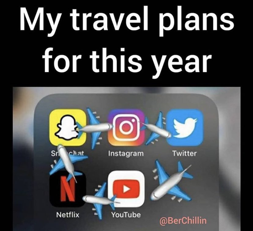 Quarantinesurv1's tweet photo. Alternative to your traveling around the house plans ... #coronatravel https://t.co/vpmu3jUrr0