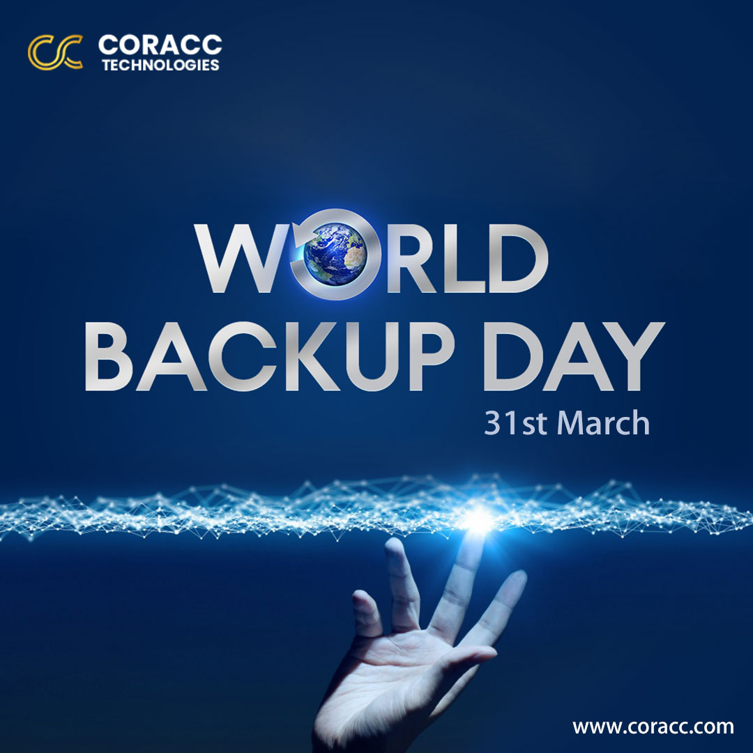coracctech's tweet photo. On This World Backup Day, we must remember that our data holds more value than our device. So back it all up on 31st March. Be Safe, Be Secure.
.
.
#coracctechnologies #technology #technologynews #worldbackupday #backsup #data  #datarecovery #valuable #devices #usa #florida https://t.co/CNJJKljGWk