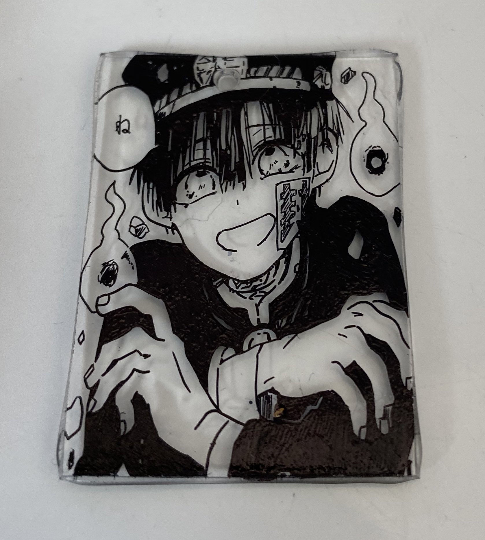 カール かっこよくできた さっき作ったのは 可愛かったけど今回は かっこいい花子くんをつくりました プラバン 地縛少年花子くん 花子くん カール かっこよくできた さっき作ったのは 可愛かったけど今回は かっこいい花子くんをつくりました プラバン 地縛少年花子くん 花子くん