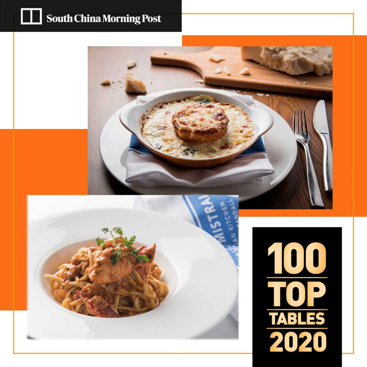 ICGSHK's tweet photo. We are excited that both #HoiKingHeen and #TheoMistral by @TheoRandall  have been selected by an independent editorial panel as a winner on @SCMPNews 100’s Top Tables Awards List 2020 – a much sought-after fine dining guide for Hong Kong and Macau. Thank you all for the support! https://t.co/U95ue5hIif