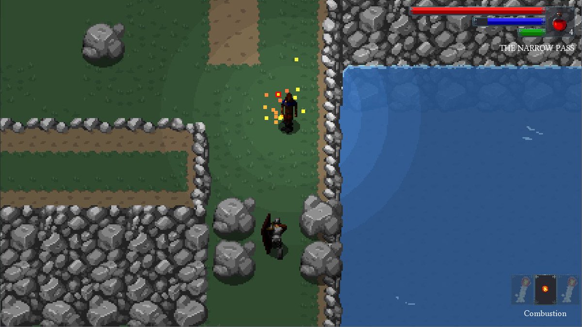 FSSBlueFlame's tweet photo. Only a few days left until the new version of Blue Flame arrives on itch with a brand new area, a new boss and a lot of reworks! Excited? #reignite🔥 #gamedev #indiedev #indiegame #indiegamedev #indiegames #pixelart #gamemaker #madewithgamemaker #indiedevhour #IndieGameDev https://t.co/ZNzzF5RE3c