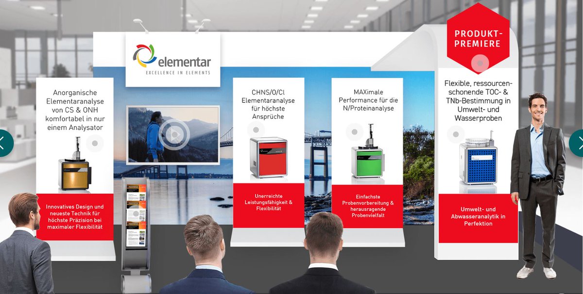elementargroup's tweet photo. Welcome to the Elementar booth at #virtuallabshow 2020! The first German online lab fair has just started. Discover innovative new products for your laboratory and take part in exciting presentations, online and without health risks. Join us for free: https://t.co/MCyDfWjpDg https://t.co/BdRfhOeCuF