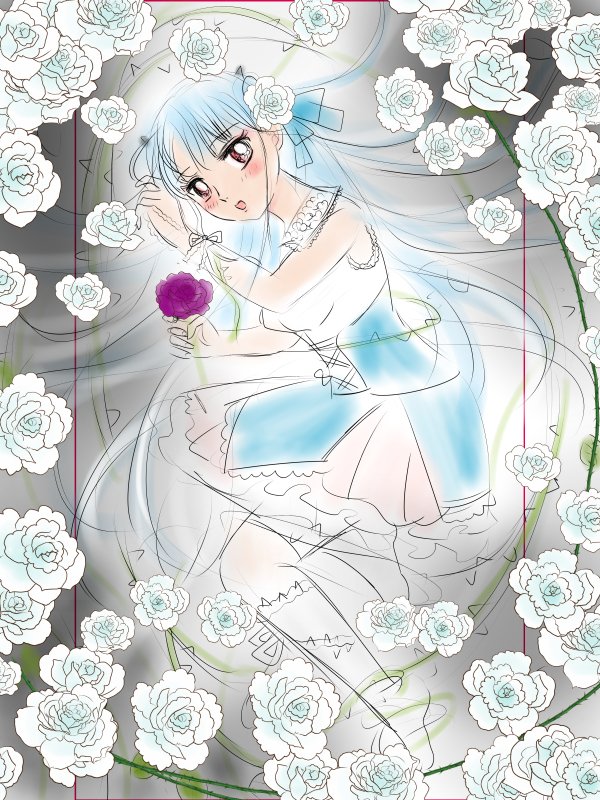 新5月27日の誕生花「蔓薔薇(ツルバラ)」うんちく #薔薇 #誕生日占い挿絵 #女の子 #花 #うんちく #恋の魔法とおまじない #魔王 https://t.co/0SY3083q7w 