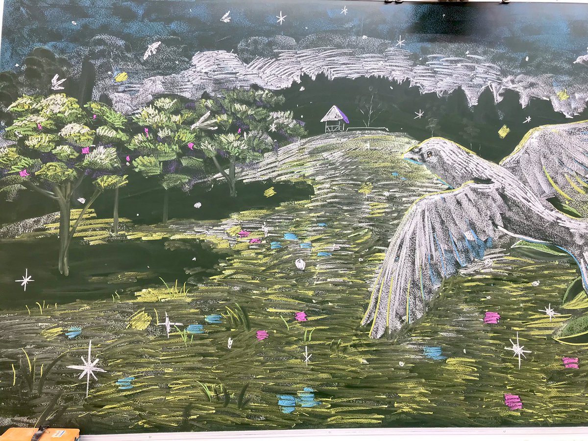 すずき らな Ar Twitter とある中学校にて 黒板アート ご卒業おめでとうございます 黒板アート 野に咲く31輪の花https T Co Pnhpqssp5u 公園と巣立つ鳥https T Co F5pl5hqgkm