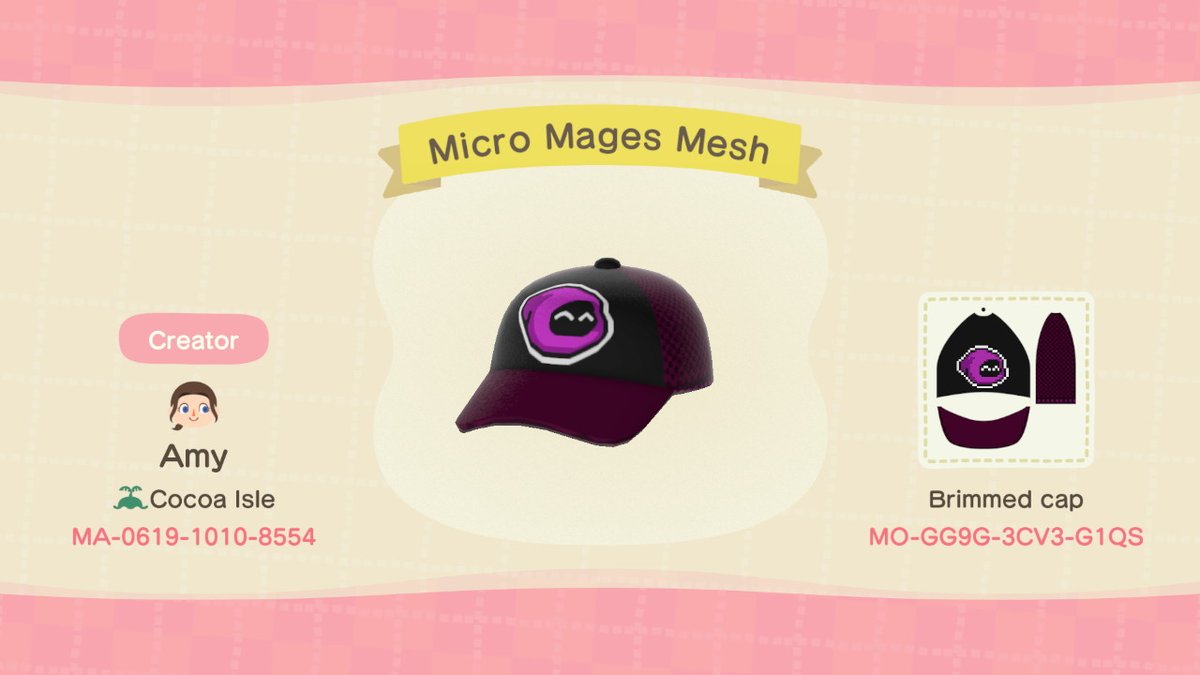 amesdesign1's tweet photo. #MicroMages #Morphcat #MorphcatGames #Indie #NES #amesdesign #AbleSisters #BaseballCap #Cap #AnimalCrossing #ACNH #NintendoSwitch https://t.co/HwgCG3zhmQ