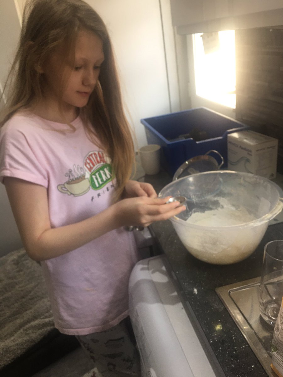 debbielovespink's tweet photo. Nicole and Ryan made their own pancakes this morning measuring flour and milk and mixing they tasted lovely 🥞🥞 https://t.co/Im5S6zyxz6
