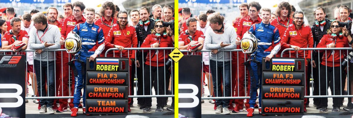 insidef2's tweet photo. Spot the difference! 

Can you find the ten changes? @ShwartzmanRob

#f2 #RoadToF1 #spotthedifference #onlinegames #formula2 #insidef2 https://t.co/S99mGKgy7u