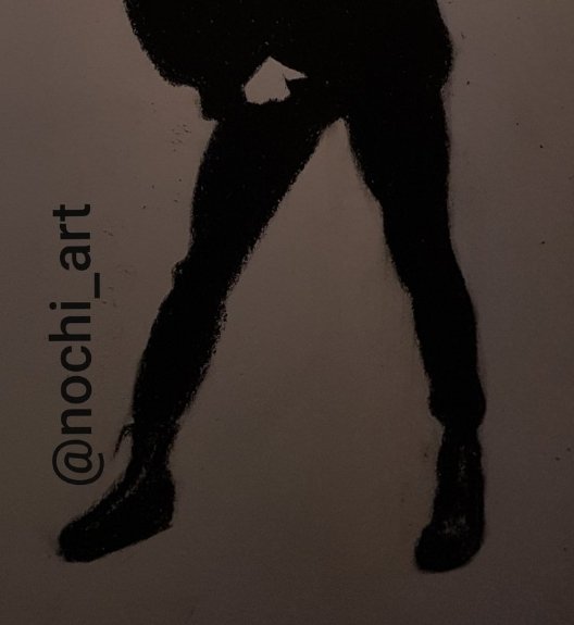 nochipire's tweet photo. No thought 
Head empty 
It's your favourite eboy 
#jungkook  #jungkookslegs #fanart #drawing #bts https://t.co/5gUqkjvoyQ
