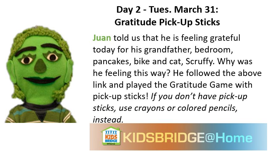 Kidsbridge's tweet photo. Kidsbridge is grateful for all our health workers, first responders and those working outside their homes...especially today on #NationalDoctorsDay 
Read below to find out what Juan is grateful for!
https://t.co/79yYCYKs42
#SELeveryday #SEL #TogetherAtHome #gratitude https://t.co/8aEOyt9NeB