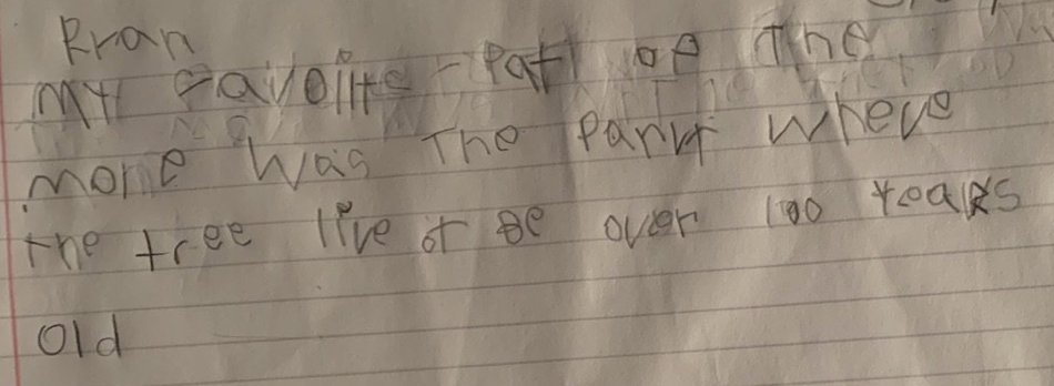 Screencasting is another great way to provide students with actionable feedback. Click on the link to hear the feedback on a writing assignment for the story, "Are Trees Alive?" #virtuallearning #goodtogreat <a href="/Principal_MH/">Park Avenue School, Orange, NJ</a> 
<a href="/PAES231/">parkaveschool</a> <a href="/Gerald_Fitzhugh/">Gerald Fitzhugh II, Ed.D. 👌🏾♦️👌🏾♦️KAY</a> 
drive.google.com/file/d/1ovkCs5…