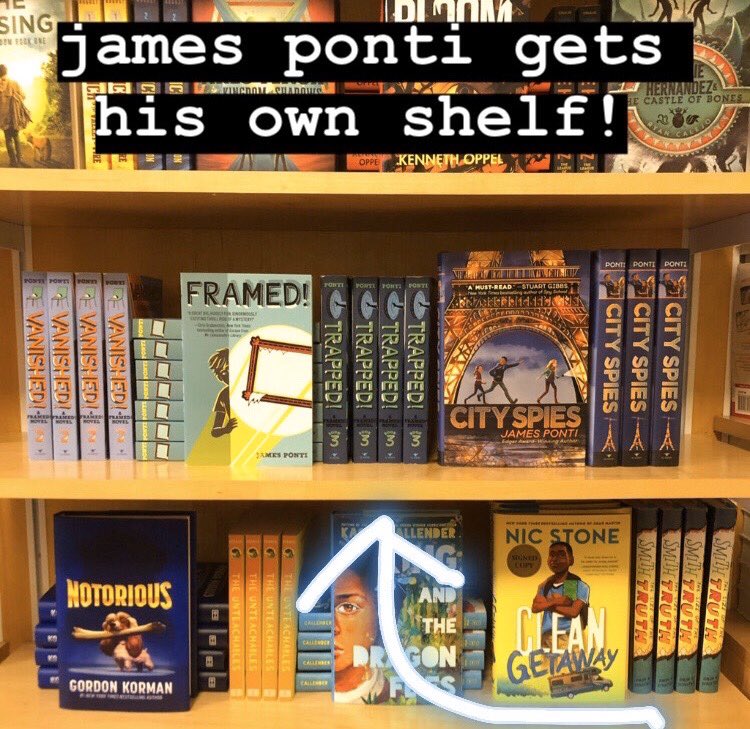 JamesPonti's tweet image. Today&apos;s spotlight: Richmond VA’s @bbgbbooks. Check out that shelf! (Swoon!) What&apos;s the name mean? bring back great books? best books for girls + boys? better buy (stuart) gibbs books? Like the books they sell, it means whatever it means to you. #IndieADay #MoreThanAStore