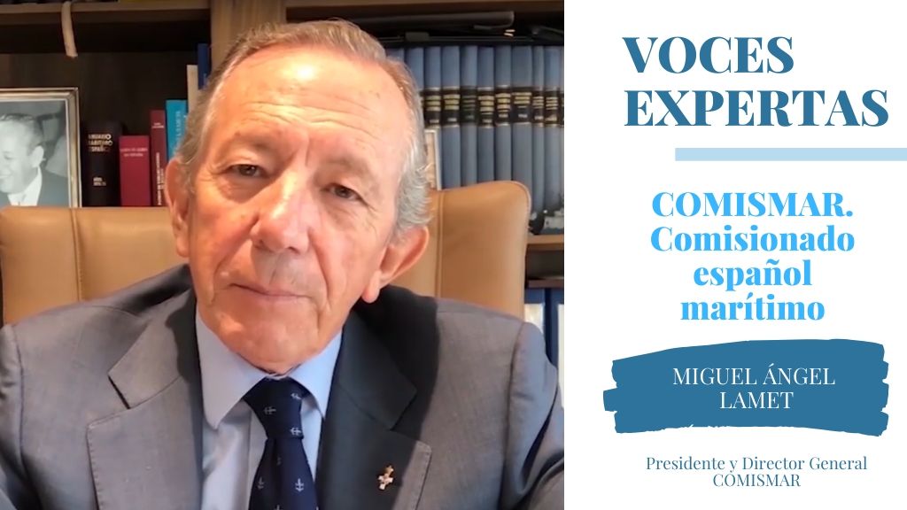 #VocesExpertas. Continuamos con MIGUEL ÁNGEL LAMET.
Presidente y Director General del Comisariado Español Marítimo COMISMAR youtu.be/1NxL-a3pleI
El Comisariado Español Marítimo, <a href="/GrupoComismar/">Grupo Comismar</a>