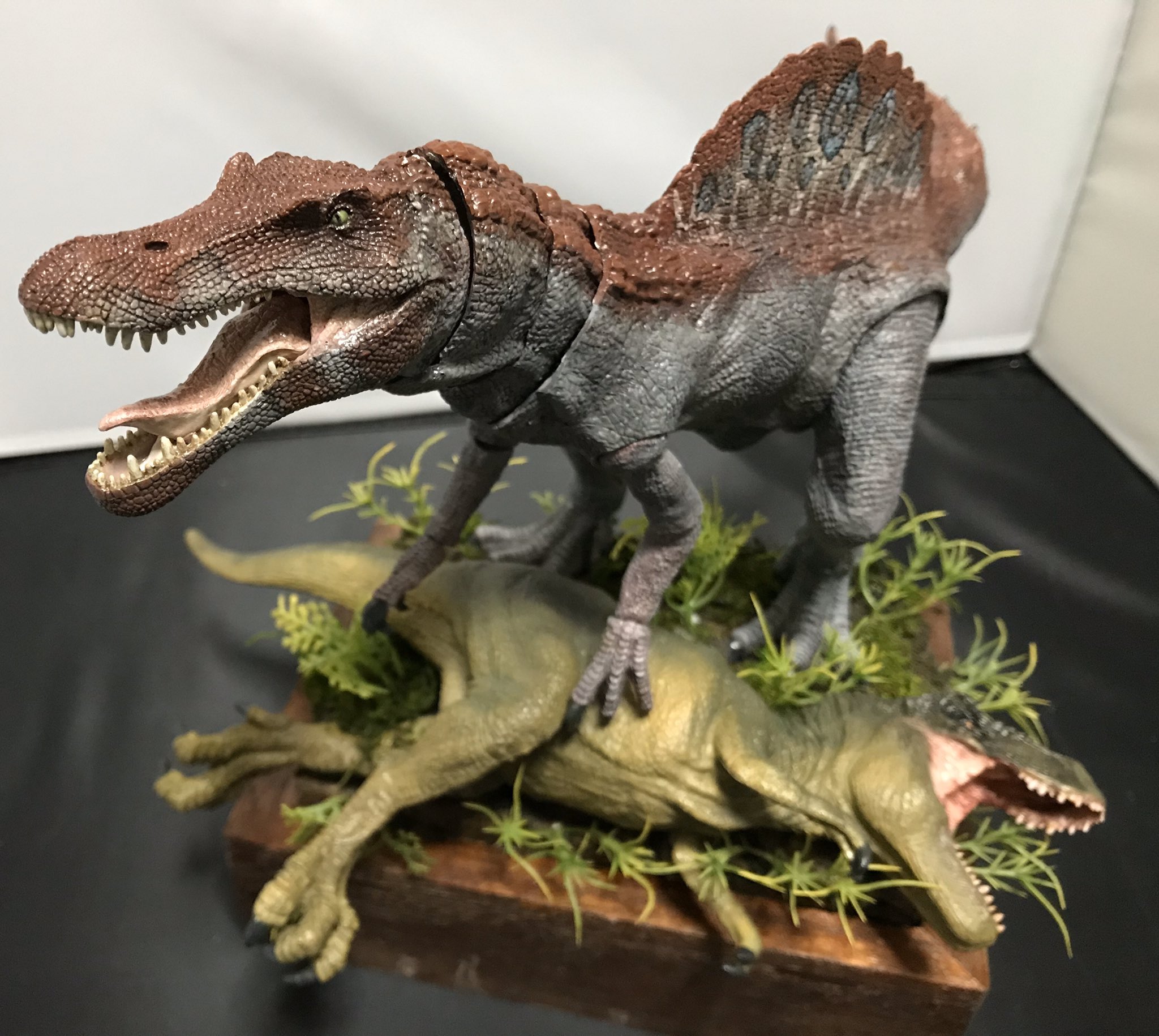 フィギュア】ジュラシックパーク3 ティラノサウルスVSスピノサウルス
