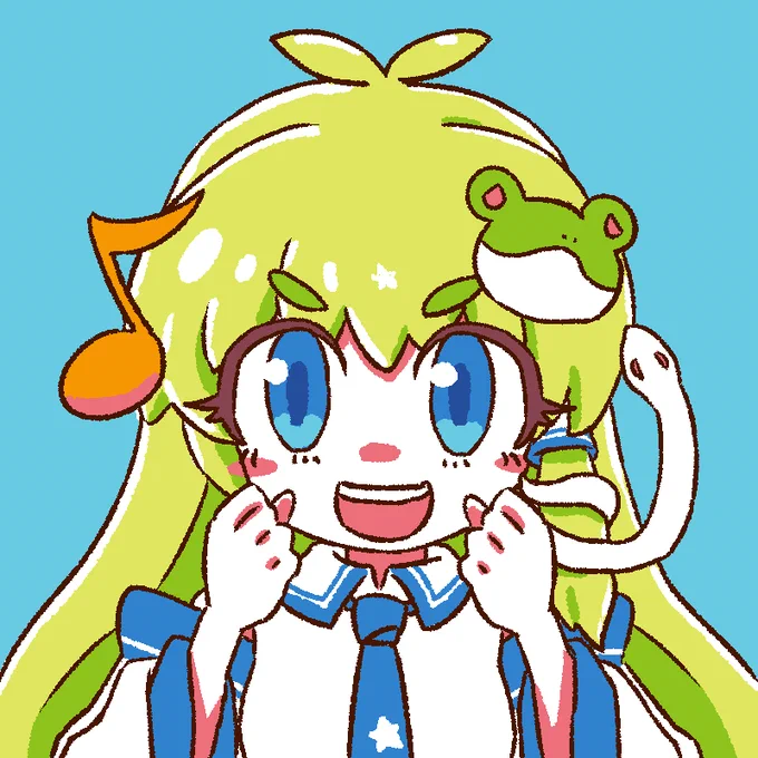 リタリーさんの早苗さんアイコン 