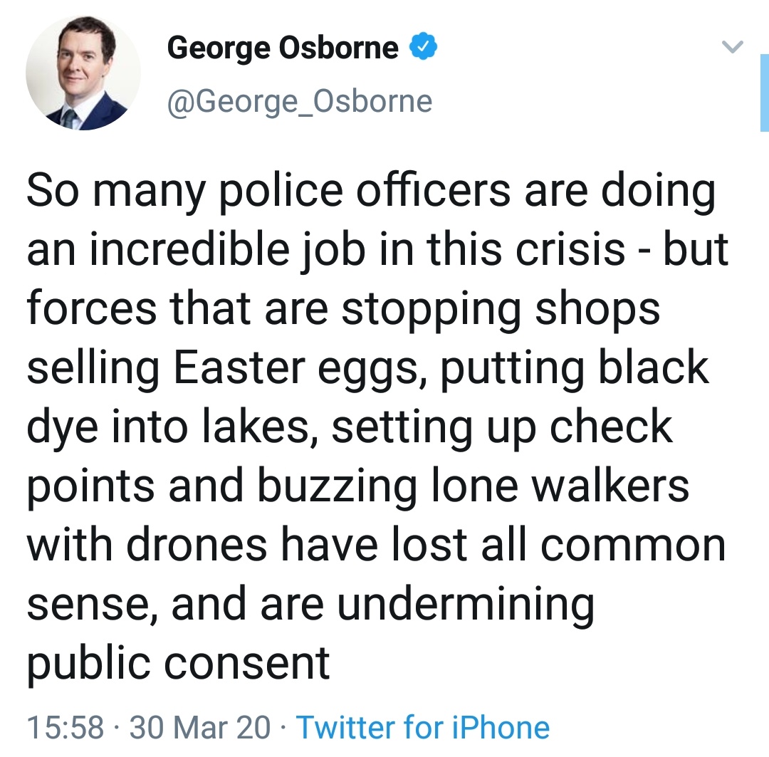 ActiveMessage's tweet image. Embarrassing that @George_Osborne - former chancellor, and editor of @standardnews spouts anti-police #FakeNews after failing to fact check.